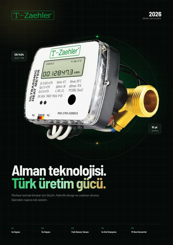 T-Zaehler ürün kataloğu 2026 kapağı